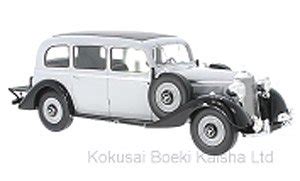 Mercedes 260D Pullman 1937 Light Gray/Black (Diecast Car).